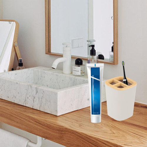 4 Compartimentos Soporte Compatible Con Cepillo De Dientes