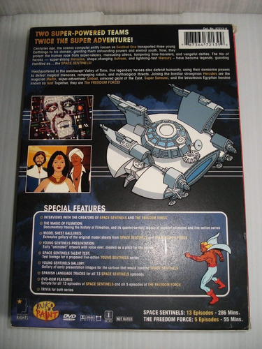 Dvd Original Space Centinels Complete Serie