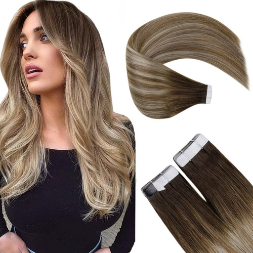 Extensiones De Cabello Humano Con Halo De Doble Tr