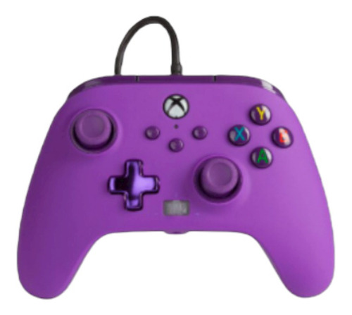 Control Royal Purple Con Cable Xbox Series X|s One 