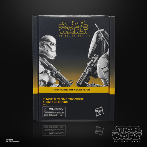 Star Wars Black Series Clone Wars Clone Trooper Battle Droid