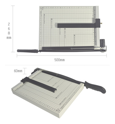Manual Guillotina Cortador Afilado Para A4 Papel De Acero