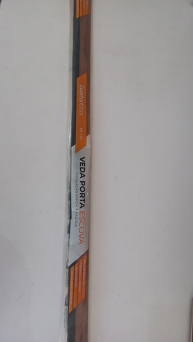 Veda Porta Adesivo Escova Marrom Claro 90cm Comfortdoor