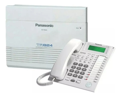 Central Telefonica Digital Panasonic Kx-ta824 Con Telefono