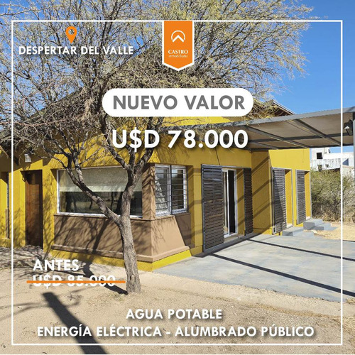 Vivienda Y Amplio Lote - Despertar Del Valle - Merlo