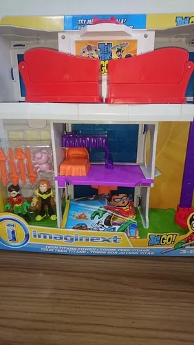 Imaginext torre jovens titans sale
