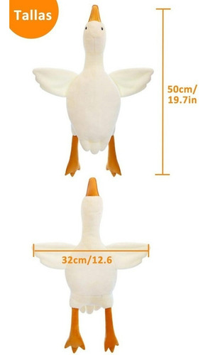 M Heionia Ganso Peluche 19.7'' Ganso Peluche Blanco Ganso