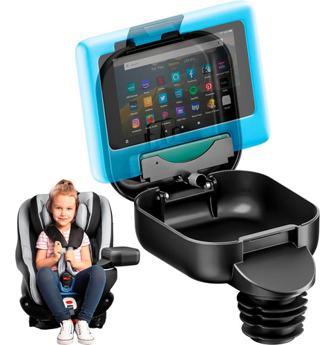 Kids Console For Car Seat Upgraded Car Organizer For Ki...