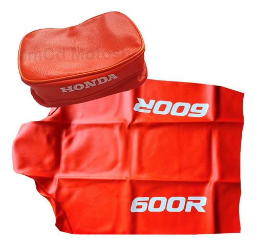 Funda Asiento, Tapizado + Bolso Cartuchera Honda Xr600 92