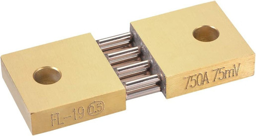 Uxcell Shunt Resistor 750a 75mv Para Amperimetro De Corrien