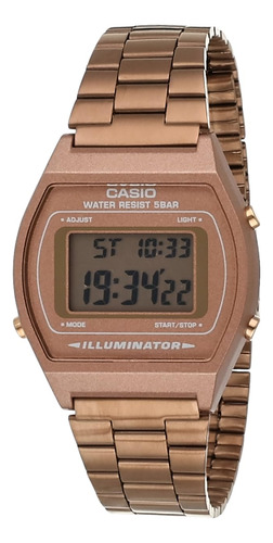 Reloj Casio Classic B640wc-5a En Oro Rosa Para Mujer