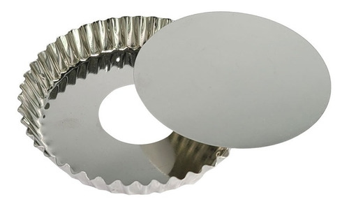 Molde Pastafrola Tartera Desmontable Aluminio Tarta 16cm 