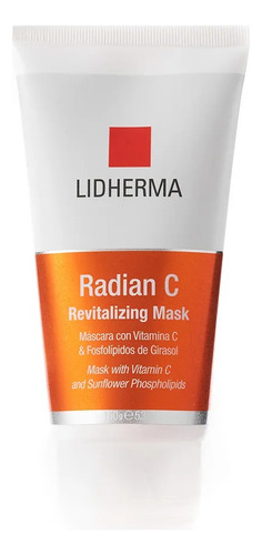 Lidherma Radian C Máscara De Vitamina C  Da Firmeza Y Aclara