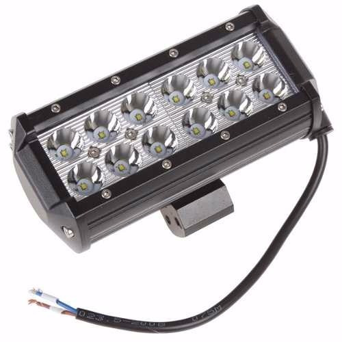 Exploradora Faro Barra Led Moto Carro 7 Pulgadas 36 Wats