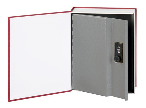 Imagen 6 de 10 de Caja Fuerte Igual A Libro Porta Valores Cerradura Con Llave