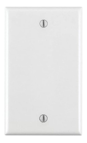 Leviton 80714-w 1-gang - Placa De Pared Sin Dispositivo