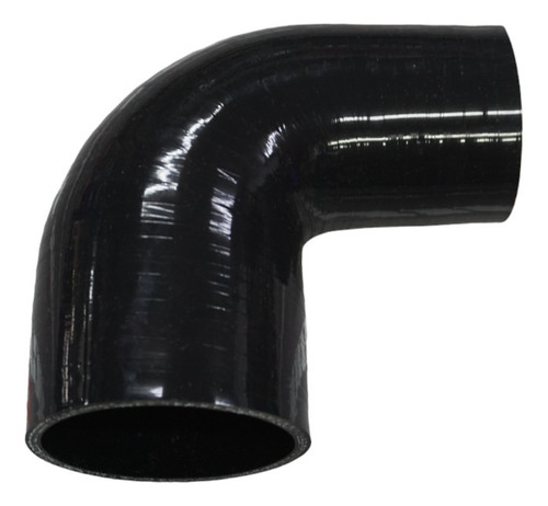 Codo De Silicona Alta Presión 90° 2.5 A 2 Color Negro
