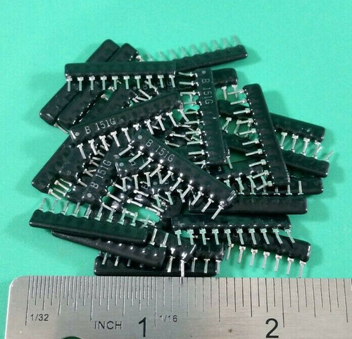 (lot Of 25) B-151g Resistor Network Sip 150ohm +-2%  Eeo