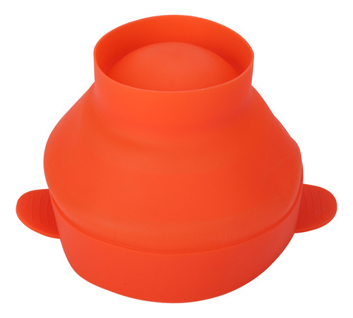 Zc Cubo De Silicona Rojo For Palomitas De Maíz Con Tapa For