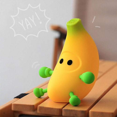 Valentine's Day Decoration Night Lamp Of Banana For Children