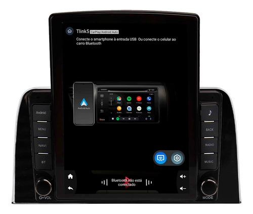 Multimídia Tesla Soaudio S8 Line Crv 17 A 21 Octacore 4+64gb