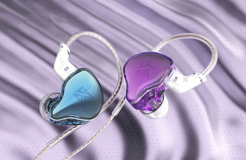 Imagen 3 de 9 de Auriculares In-ear Kz Edc 1dd Sin Microfono Cable Fijo Ofc