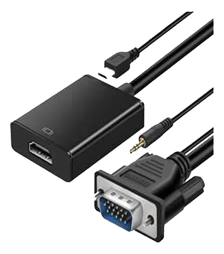 Convertidor vga a hdmi con audio hotsell