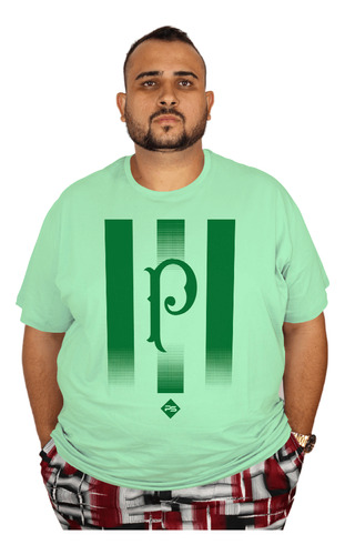 Camiseta Plus Size Palmeiras - Times Sp
