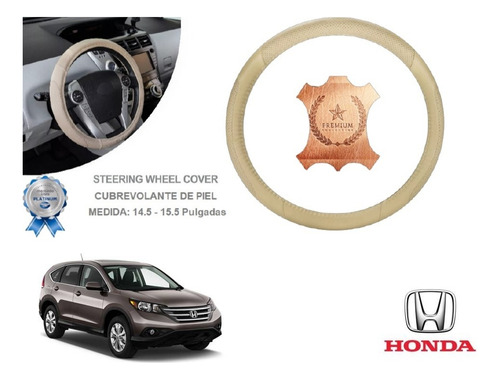 Funda Cubrevolante Beige Piel Honda Cr-v 2015