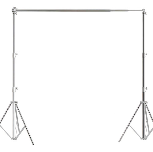 Soporte de estudio de acero inoxidable Infinity Background Stand (2,8 m)