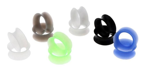 Calibradores De Tapones De Silicona Para Los Oídos 20mm