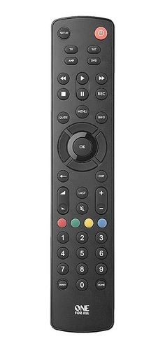 Control Remoto Universal Tv One For All Urc1249 4 Aparatos