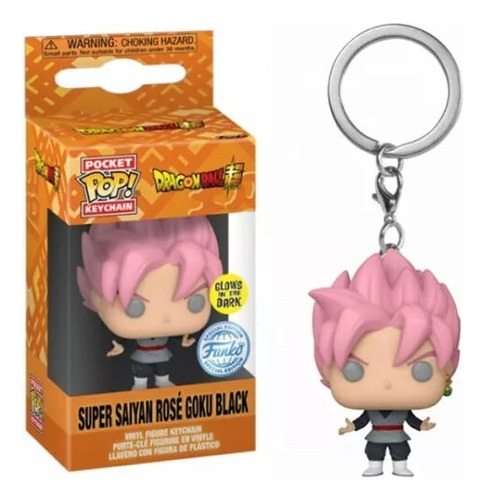 Llavero Funko Pop - Dragonball - Goku Rose -  Exclusivo Gitd