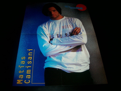 (a022) Poster Ricky Martin * Matias Camisani * 54 X 40 (Usado)