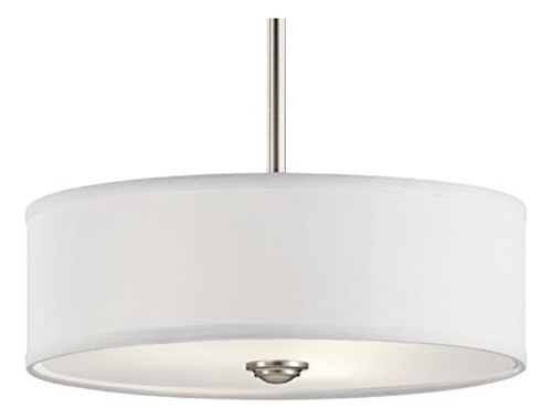 Kichler Shailene 14 3 Light Round Semi Flush With Satin Etc