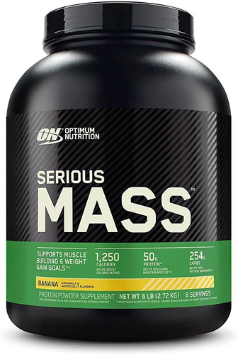 Optimum Nutrition Masa Seria, Polvo De Aumento De Peso Alto.