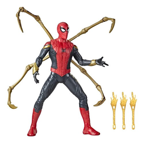 Figura De Acción Spiderman Integrated Suit Marvel