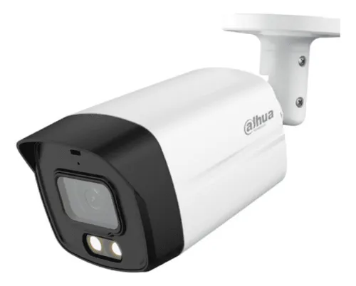 Cámara Bullet Dahua Technology HAC-HFW1209TLMN-LED-CAM DAHUA DH-HAC-HFW1209TLMN-A-LED-S3 - Camara Bullet Full Color De 2 Mp/ 1080p/ P2.8mm/ 108/ Microfono/ 40 Metros IR/ DWDR/ IP67/ MetalicaPolicarbonato - Código: HAC-HFW1209TLMN-LED-CAM | Compra en Guadalajara