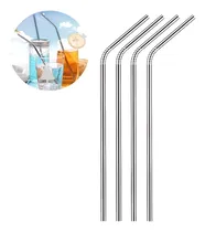 Comprar Sorbito Pajita X 4 Con Limpiador Reutilizable De Metal