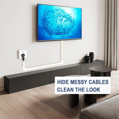 Cabo Trunking Cabo Hider 3 Metros Acessórios Branco