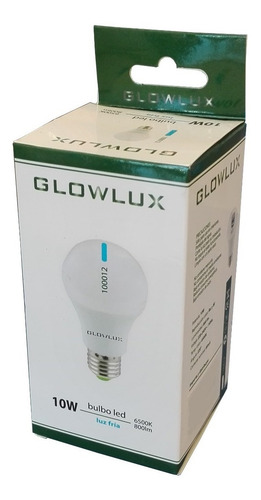 Imagen 2 de 9 de Lampara Led X10 Classic 10w = 75w Luz Fría - Glowlux - E. A.