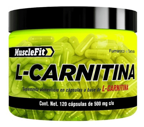 Carnitina Musclefit L-carnitina 120 Caps 60 Servicios 