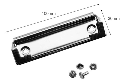 10x Clips Para Portapapeles Clips De Tablero De Archivos De