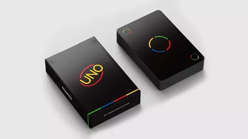 Novo Jogo De Cartas Uno Minimalista Original Mattel Gyh69