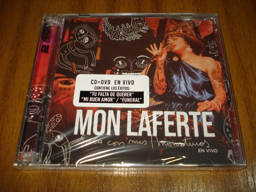Cd+dvd Mon Laferte / Sola Con Mis Monstruos (nuevo Sellado) 