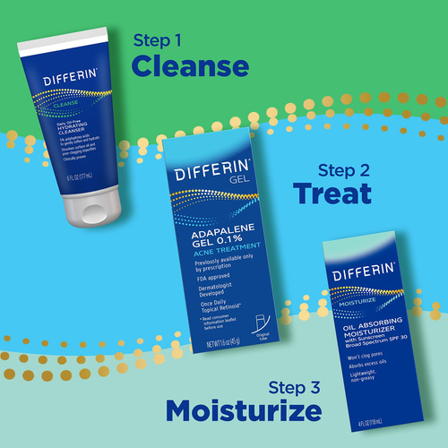 Differin Oil Control Moisturizer With Sunscreen - Broad Spec