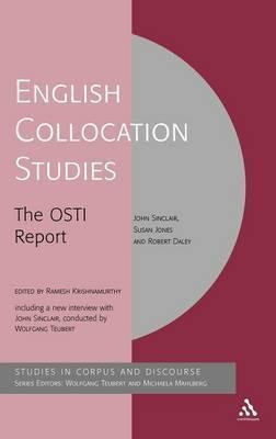Libro English Collocation Studies - John Sinclair