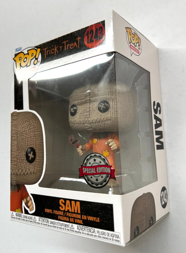 Funko Pop Masked Sam Lollipop Paleta Trick R Treat 1243
