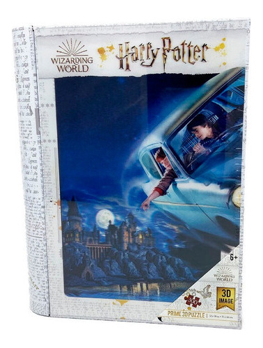 Puzzle-libro Lenticular Harry Potter Y Ron En El F