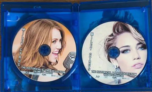 Bluray Duplo Miley Cyrus Volume 01 Collection Legendado 